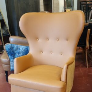 'Oor' fauteuil, nieuw (showroommodel), afwasbaar